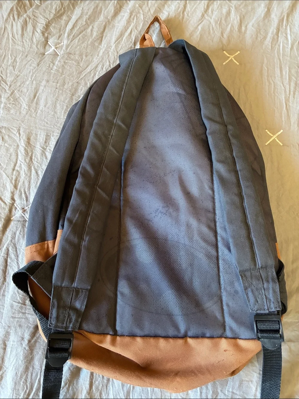 DC Comics Black and Brown Batman Sticker Backpack